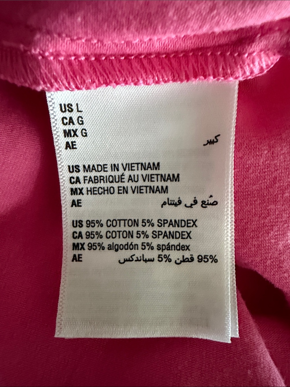 Lot of 2 Knot-Detail Midi Dress Bright Pink and Red L - Picture 10 of 11